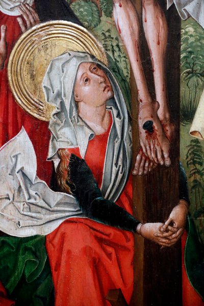 The Crucifixion (detail) by Unknown